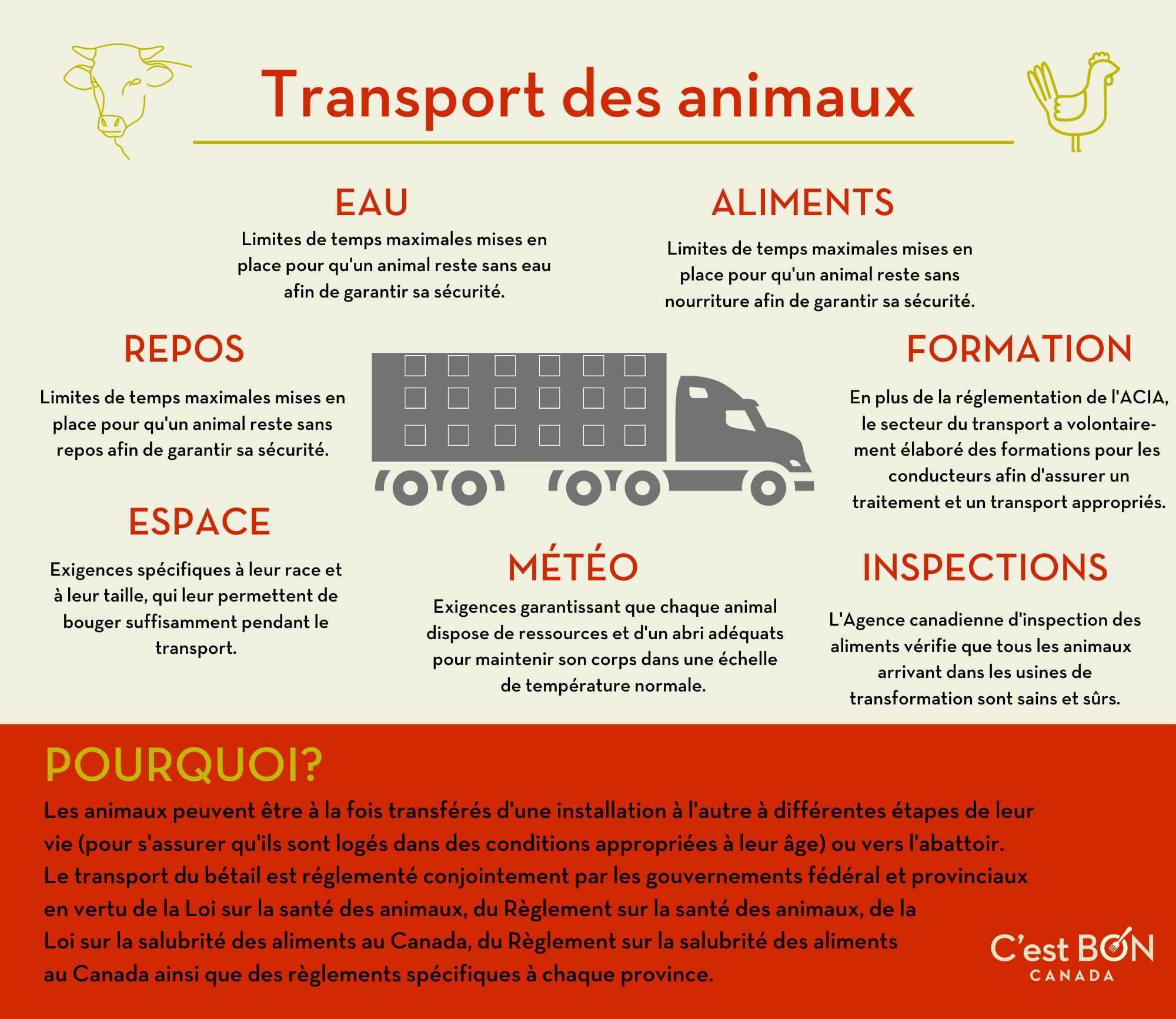 FRE Livestock Transportation Infographic
